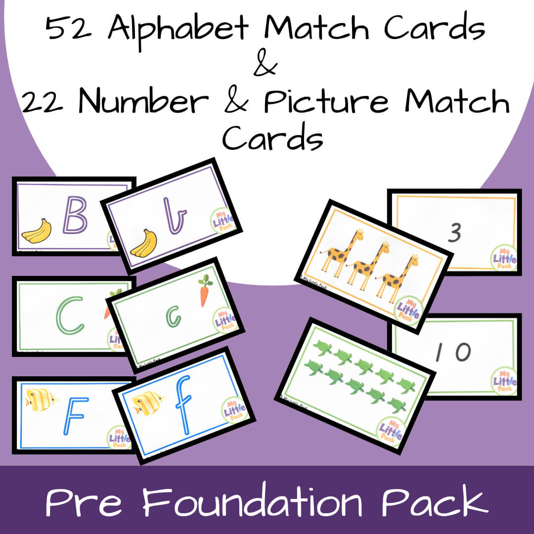 Number & Picture Match Cards