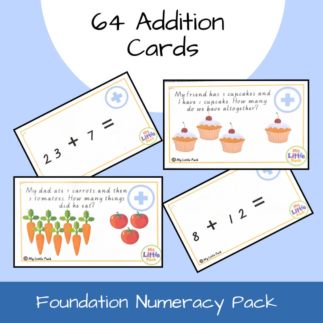 Addition Problem Cards